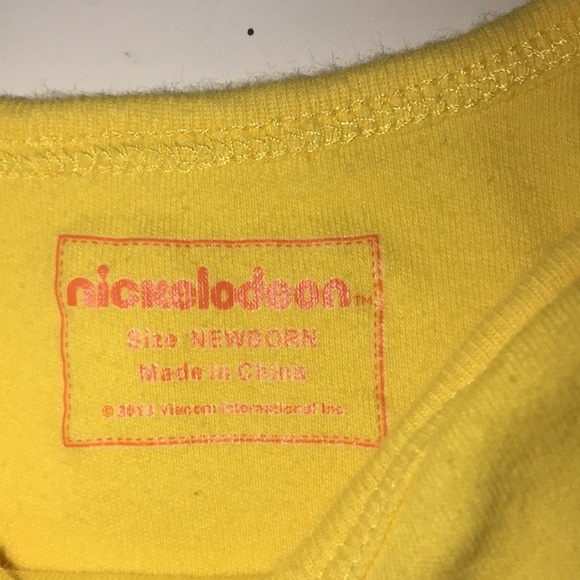 NWOT SpongeBob SquarePants Onesie - Picture 4 of 5